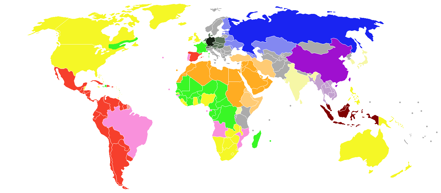 Main world languages